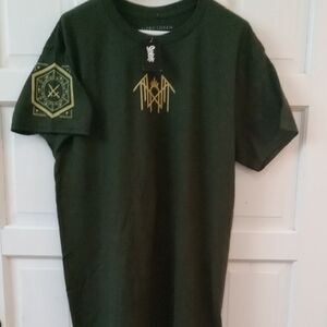 Sleep Token Dark Green Graphic Even In Arcadia Concert T-Shirt